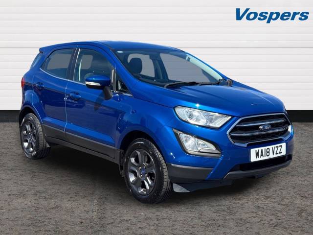 Ford Ecosport 1.0 EcoBoost 125 Zetec 5dr Hatchback Petrol BLUE