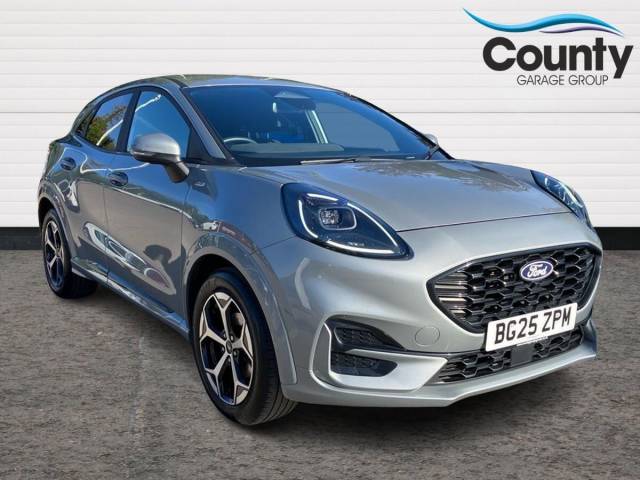Ford Puma 1.0 EcoBoost Hybrid mHEV ST-Line 5dr Hatchback Petrol SILVER