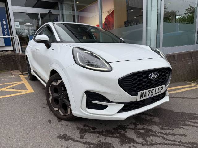 Ford Puma 1.0 EcoBoost Hybrid mHEV ST-Line X 5dr DCT Hatchback Petrol WHITE
