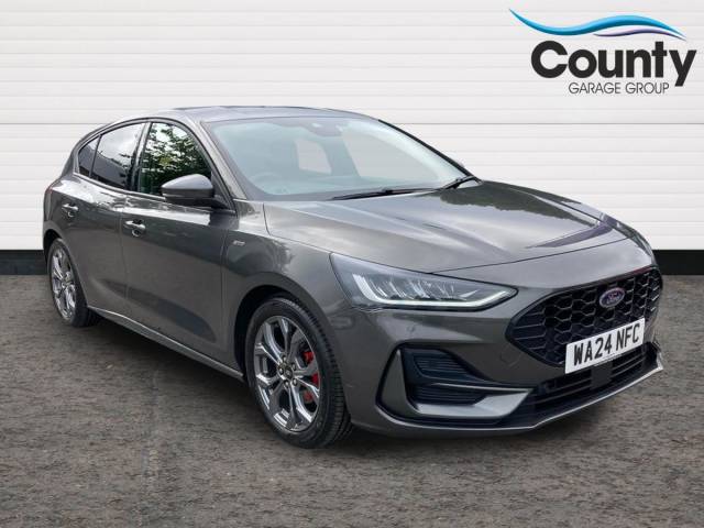 Ford Focus 1.0 EcoBoost Hybrid mHEV ST-Line 5dr Hatchback Petrol GREY