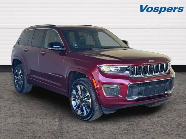 Jeep Grand Cherokee 2.0 Turbo 4xe PHEV Overland 5dr Auto Estate Petrol / Electric Hybrid RED