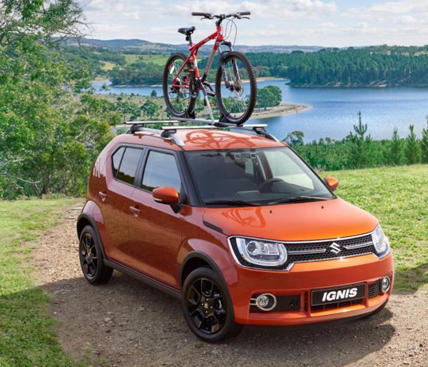 suzuki ignis bike rack