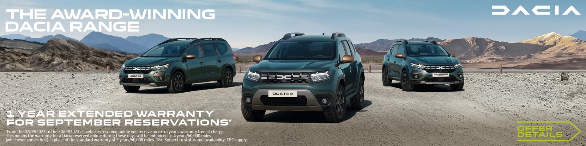 Dacia Warranty Extension