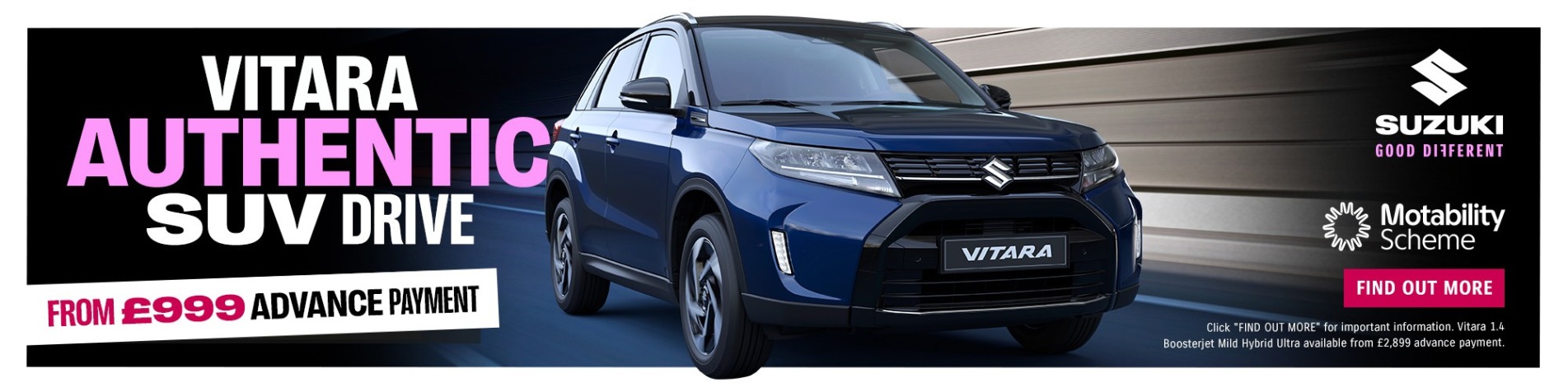 Vitara Authentic Motability Q3