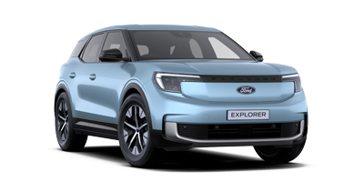 All-Electric Ford Explorer - Arctic Blue