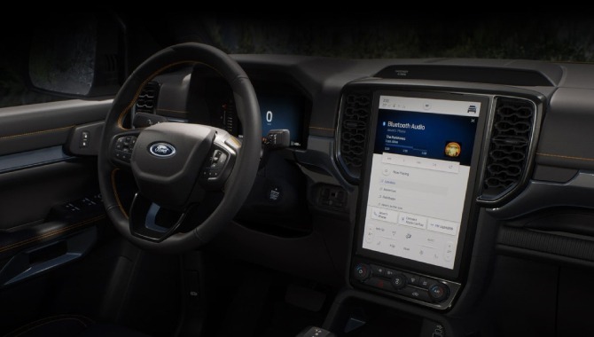 New Ford Ranger Plug-in Hybrid - Interior