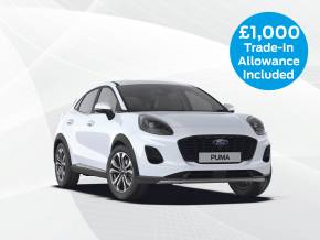 FORD PUMA HATCHBACK at County Garage Group Barnstaple
