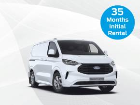FORD E TRANSIT CUSTOM 320 L1 ELECTRIC AWD at County Garage Group Barnstaple