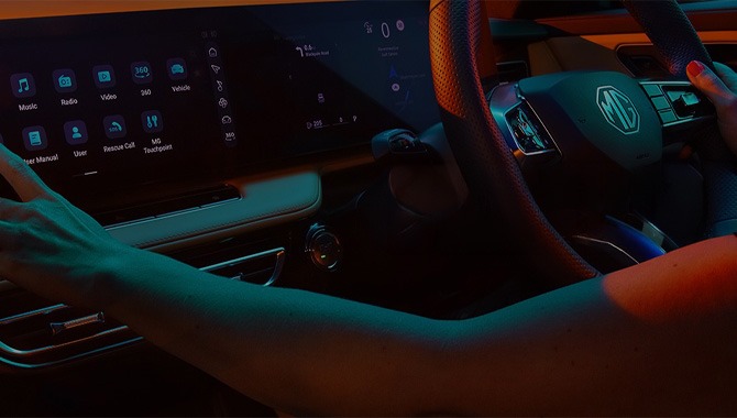 MG HS - Interior