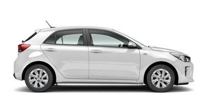 Kia Rio - Available In Clear White