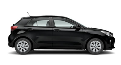 Kia Rio - Available In Midnight Black