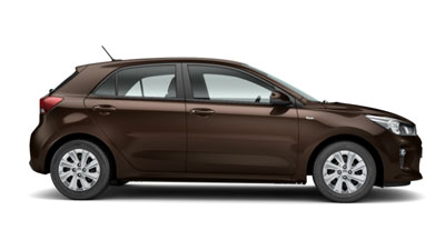 Kia Rio - Available In Sienna Brown