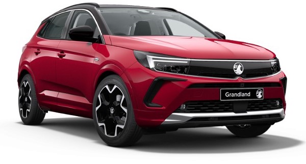 Vauxhall Grandland - Available in Carmine Red